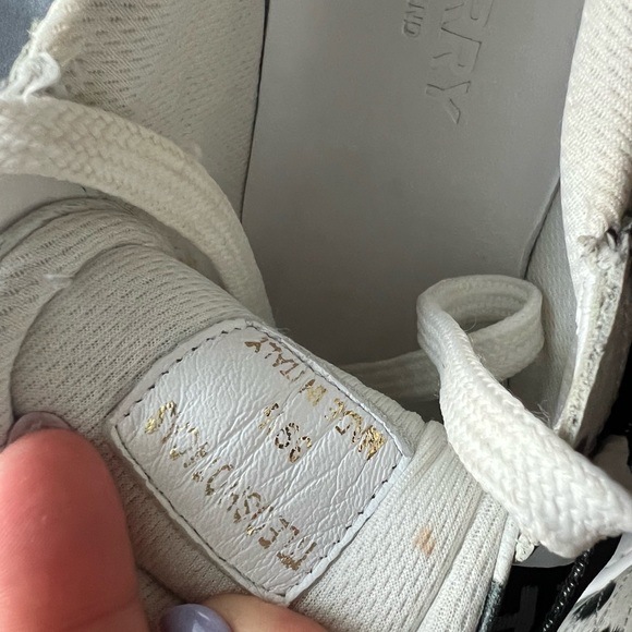 Burberry Cheetah Print Ronnie Sneakers - Picture 6 of 8